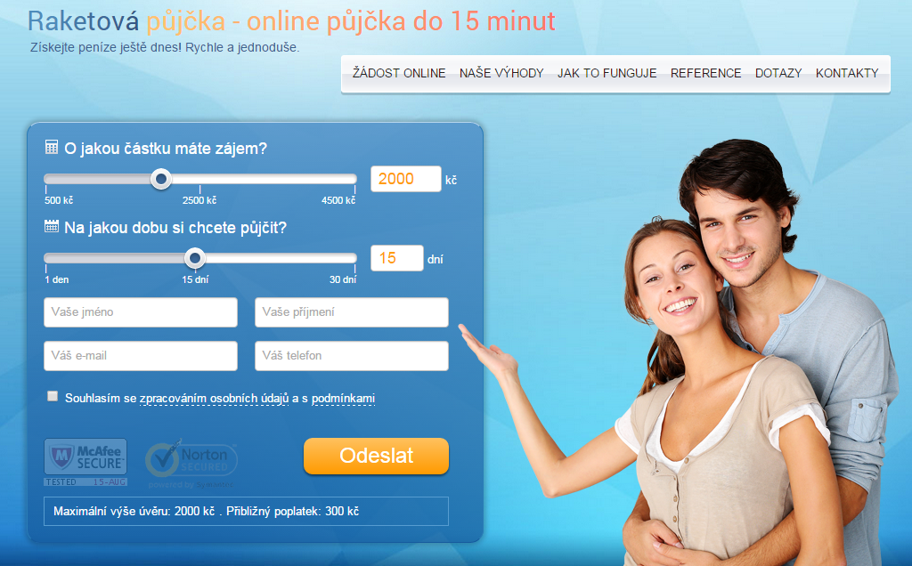 RYchlá online půjčka do 15 minut